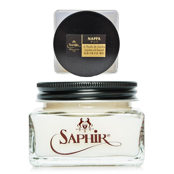 Delicate Neutral Cream for Nappa Cleans and Nourishes Delicate Leathers - Saphir Medaille D'Or